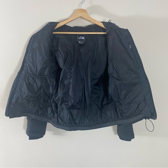 The North Face Down Filled Hooded Puffer Jacket Black - M - Picture 15 of 16